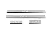 Hyundai I-20 2008–2012 Nerjaveče letve pragov Carmos V2 (4 kos, inox) fotografija 2