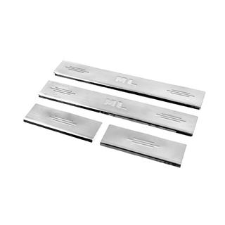Carmos V2 zaščitne letve pragov (4 kos, nerjaveče jeklo) Mercedes ML W164 2005–2011 fotografija 1
