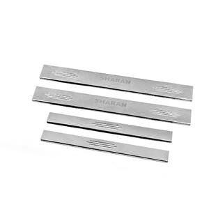 Nerjaveče letve pragov Carmos V2 (4 kos, inox) Volkswagen Sharan 1995–2010 fotografija 1
