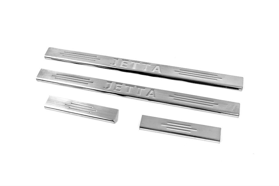 Volkswagen Jetta 2006–2011 Nerjaveče letve pragov Carmos V2 (4 kos, inox) Image