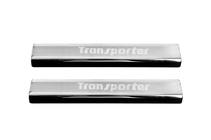 Volkswagen T5 Transporter 2003–2010 Carmos V3 vstopne letve za pragove (2 kos, nerjaveče jeklo) fotografija 2
