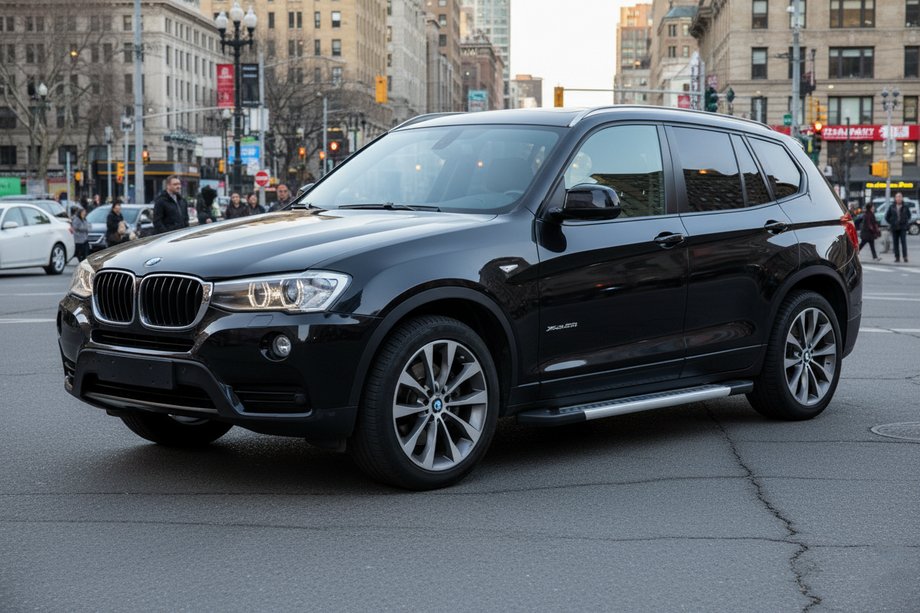 BMW X3 F25 2011–2018 Stranske stopnice Vision New Grey (2 kos, aluminij) Image