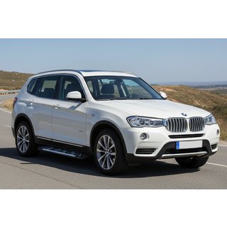 Stranske stopnice Sunrise (2 kos, aluminij) BMW X3 F25 2011–2018 fotografija 1