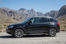BMW X3 F25 2011–2018 Stranski pragovi Line (2 kos, aluminij) fotografija 1