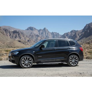 Stranski pragovi Line (2 kos, aluminij) BMW X3 F25 2011–2018 fotografija 1