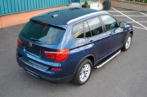 BMW X3 F25 2011–2018 Bočne stopnice Fullmond (2 kos, aluminij) fotografija 2