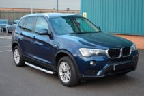 BMW X3 F25 2011–2018 Bočne stopnice Fullmond (2 kos, aluminij) fotografija 6