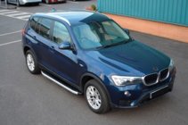 BMW X3 F25 2011–2018 Bočne stopnice Fullmond (2 kos, aluminij) fotografija 3