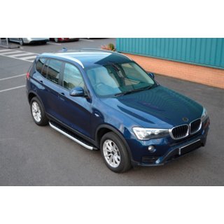 Bočne stopnice Fullmond (2 kos, aluminij) BMW X3 F25 2011–2018 fotografija 3