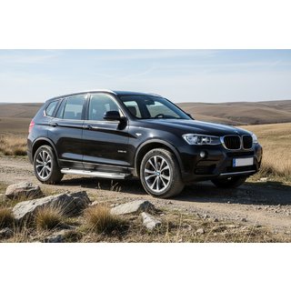 Mevsim Grey bočne stopnice (2 kos, aluminij) BMW X3 F25 2011–2018 fotografija 1