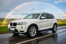 BMW X3 F25 2011–2018 Stranske stopnice Rainbow (2 kos, aluminij) fotografija 1