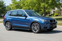 BMW X3 F25 2011–2018 Bočne stopnice Maya Blue (2 kos, aluminij) fotografija 1