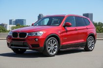 BMW X3 F25 2011–2018 Bočne stopnice Maya Red (2 kos, aluminij) fotografija 1