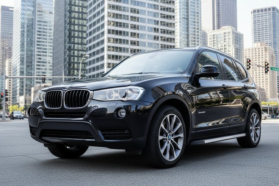 BMW X3 F25 2011–2018 Stranske stopnice Maya V1 (2 kosa, aluminij) Image
