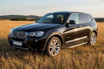 BMW X3 F25 2011–2018 Bočne stopnice Duru (2 kosa, aluminij) fotografija 1