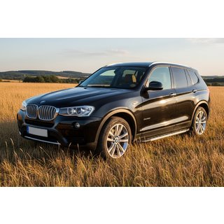 Bočne stopnice Duru (2 kosa, aluminij) BMW X3 F25 2011–2018 fotografija 1