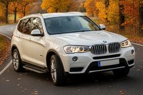 BMW X3 F25 2011–2018 Bočni pragovi Bosphore Grey (2 kos, aluminij) fotografija 1