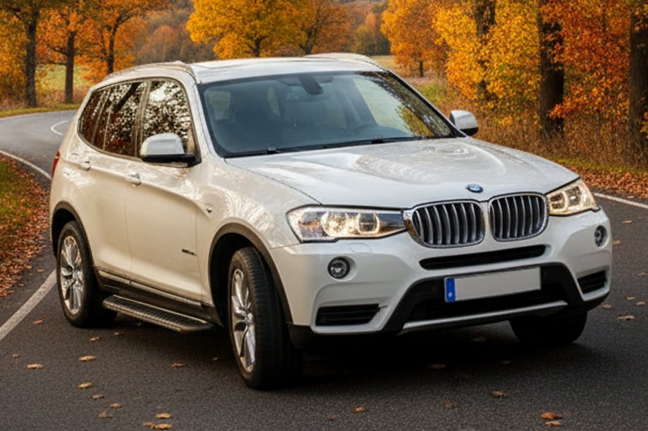 BMW X3 F25 2011–2018 Bočni pragovi Bosphore Grey (2 kos, aluminij) Image