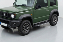 Suzuki Jimny 2018– Bočni pragovi Bosphore Grey (2 kos, aluminij) fotografija 1