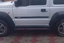 Suzuki Jimny 2018– Bočne stopnice Maya Red (2 kos, aluminij) fotografija 4
