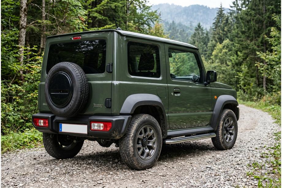 Suzuki Jimny 2018– Stranske stopnice Maydos V2 (2 kosa, aluminij) Image