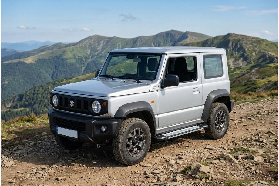 Suzuki Jimny 2018– Stranske stopnice Rainbow (2 kos, aluminij) Image