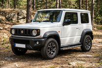 Suzuki Jimny 2018– Stranske stopnice BlackLine (2 kos, aluminij) fotografija 1
