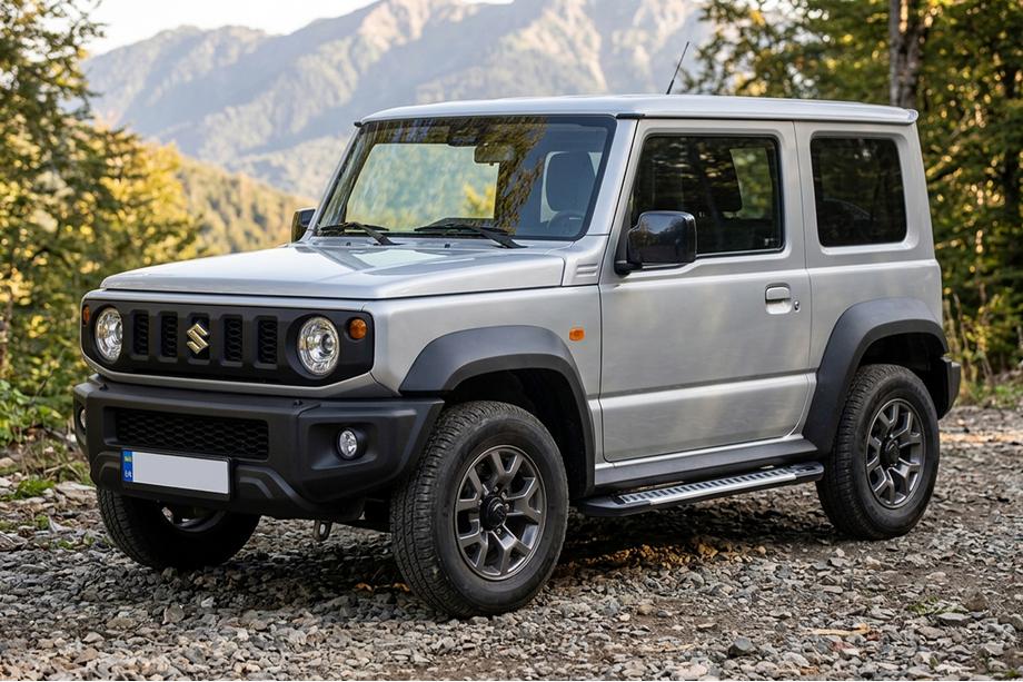 Suzuki Jimny 2018– Stranski pragovi Line (2 kos, aluminij) Image
