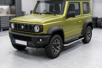 Suzuki Jimny 2018– Stranski pragovi Tayga Grey (2 kosa, aluminij) fotografija 1