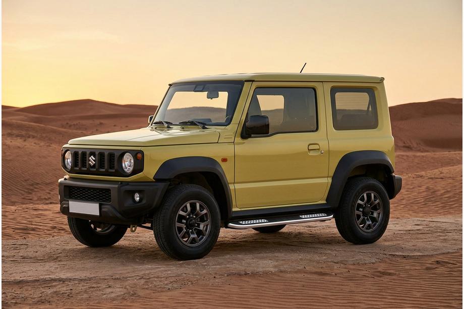 Suzuki Jimny 2018– Stranske stopnice Tayga V2 (2 kos, aluminij) Image
