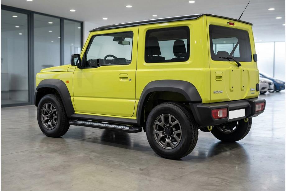 Suzuki Jimny 2018– Stranske stopnice Vision New Black (2 kos, aluminij) Image