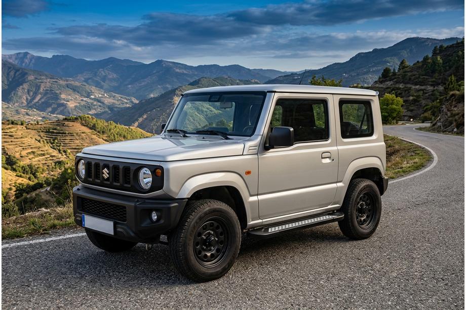 Suzuki Jimny 2018– Stranske stopnice Vision New Grey (2 kos, aluminij) Image
