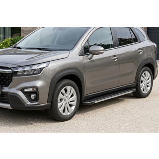 Bočni pragovi Bosphore Grey (2 kos, aluminij) Suzuki SX4 S-Cross 2021– fotografija 1