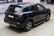 Suzuki SX4 S-Cross 2021– Stranske stopnice BlackLine (2 kos, aluminij) fotografija 1