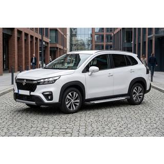 Stranski pragovi Line (2 kos, aluminij) Suzuki SX4 S-Cross 2021– fotografija 1