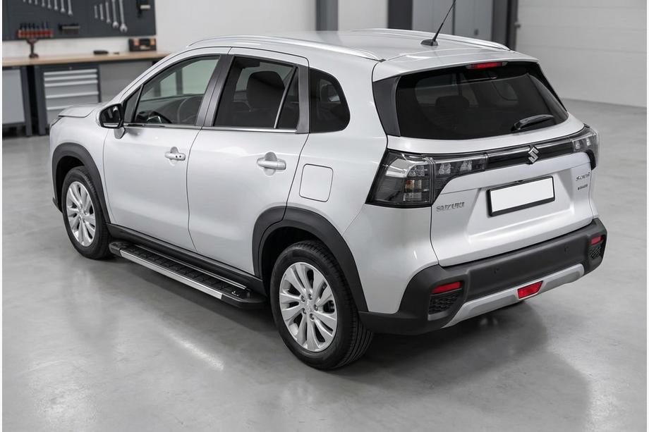 Suzuki SX4 S-Cross 2021– Stranske stopnice RedLine (2 kos, aluminij) Image