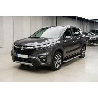 Stranski pragovi Tayga Grey (2 kosa, aluminij) Suzuki SX4 S-Cross 2021– fotografija 1