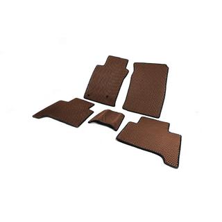 EVA preproge za kabino (2 vrsti, opečnato rdeče) Toyota Land Cruiser Prado 120 2002–2009 fotografija 4