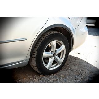 Obrobe kolesnih lokov (SD-SW) (4 kosi, črne, ABS plastika) Mazda 6 2003–2008 fotografija 4
