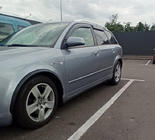 Audi A4 B6 2000–2004 Obrobe kolotek (4 kosi, črne, ABS plastika) fotografija 3