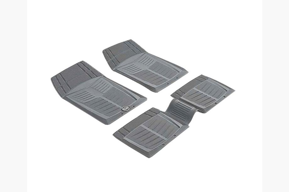 Univerzalni gumijasti tepihi za notranjost (4 kosi, PUFI SMART, sivi) Image