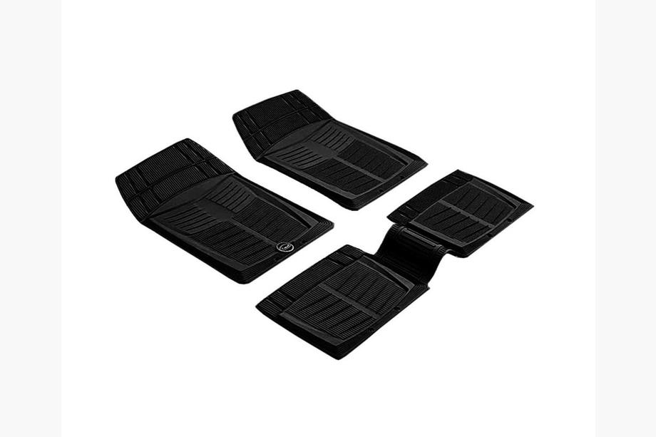 Univerzalne gumijaste preproge (4 kosi, PUFI SMART, črne) Image