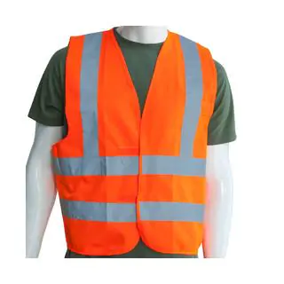 Odsevni varnostni jopič XL oranžen SH-028 SAPFIRE fotografija 1