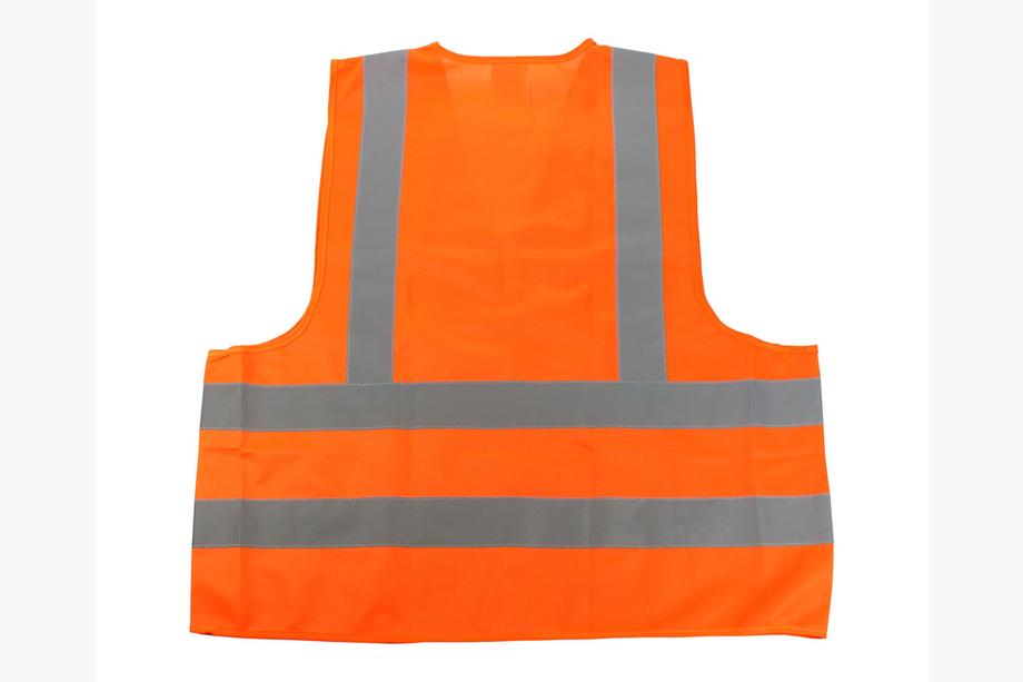 Odsevni varnostni jopič XL oranžen SH-028 SAPFIRE Fotografija 2