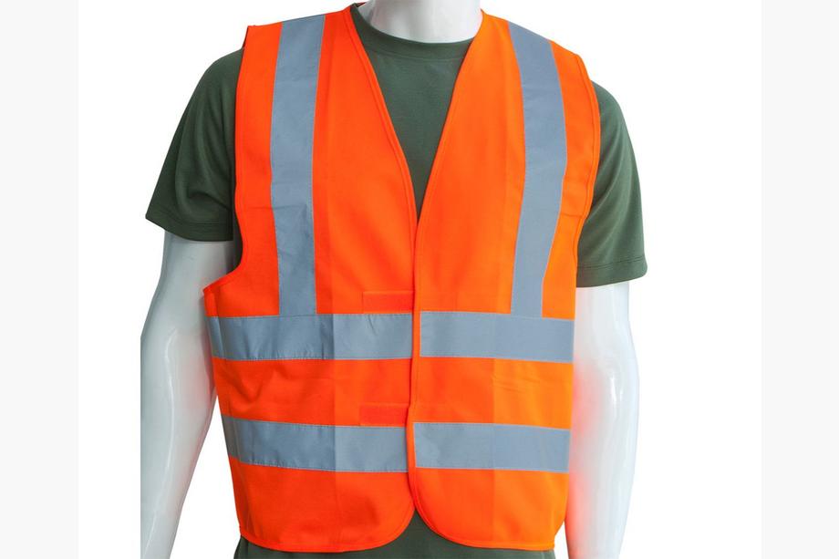 Odsevni varnostni jopič XL oranžen SH-028 SAPFIRE Fotografija 1