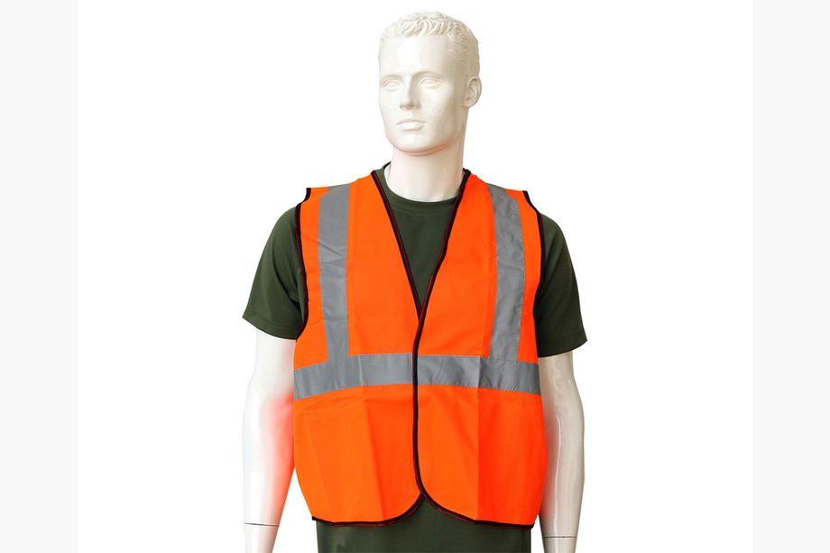 Odsevni varnostni telovnik XL oranžen WV-004 PROSWISSCAR Image