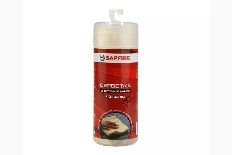 Vlažna krpa iz umetnega semiša 43x32 cm v tubi SA-216 SAPFIRE Image