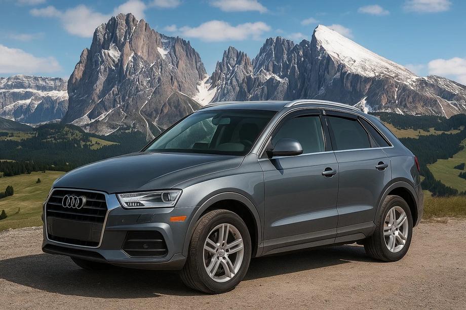 Audi Q3 2011–2019 Deflektorji oken (4 kosi, HIC) Image