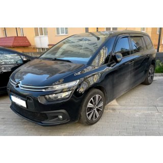 Vetrni deflektorji za okna Grand (4 kosi, HIC) Citroen C-4 Picasso 2013–2022 fotografija 2