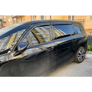 Vetrni deflektorji za okna Grand (4 kosi, HIC) Citroen C-4 Picasso 2013–2022 fotografija 1